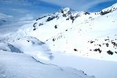 12- in basso a destra, il lago, coperto da metri di neve e ghiaccio 